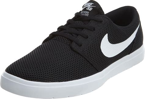 nike portmore schwarz weiß|Nike SB Portmore II Ultralight Black White Men's.